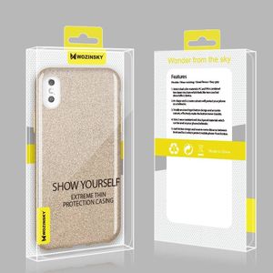 Wozinsky Wozinsky Glitter Case błyszczące etui pokrowiec z brokatem iPhone XS Max czerwony 11