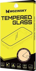 Wozinsky Wozinsky super wytrzymałe szkło hartowane Full Glue na cały ekran z ramką Case Friendly Xiaomi Redmi K40 Pro+ / K40 Pro / K40 / Poco F3 czarny 4