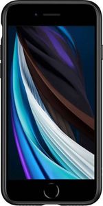 Crong Crong Clear Cover - Etui iPhone SE 2020 / 8 / 7 (czarny) 3