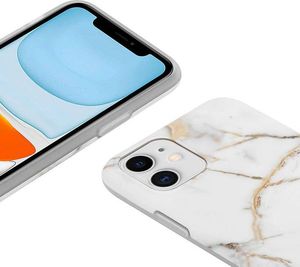 Crong Crong Marble Case Etui iPhone 11 (biały) 3