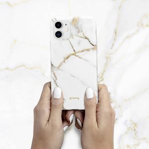 Crong Crong Marble Case Etui iPhone 11 (biały) 5
