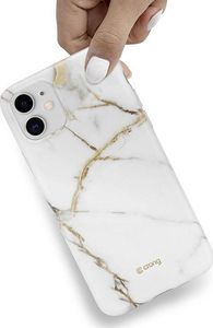 Crong Crong Marble Case Etui iPhone 11 (biały) 6