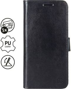 Crong Crong Booklet Wallet - Etui iPhone 11 z kieszeniami + funkcja podstawki (czarny) 2