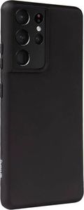 Crong Crong Color Cover - Etui Samsung Galaxy S21 Ultra (czarny) 3