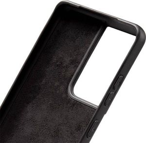 Crong Crong Color Cover - Etui Samsung Galaxy S21 Ultra (czarny) 5