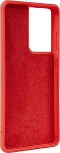 Crong Crong Color Cover - Etui Samsung Galaxy S21 Ultra (czerwony) 4