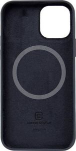 Crong Crong Color Cover Magnetic - Etui iPhone 12 / iPhone 12 Pro MagSafe (czarny) 3