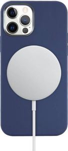 Crong Crong Color Cover Magnetic - Etui iPhone 12 / iPhone 12 Pro MagSafe (granatowy) 2