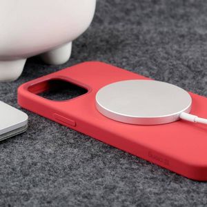 Crong Crong Color Cover Magnetic - Etui iPhone 12 / iPhone 12 Pro MagSafe (czerwony) 7