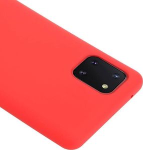 Crong Crong Color Cover - Etui Samsung Galaxy Note 10 Lite (czerwony) 8