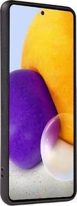 Crong Crong Color Cover - Etui Samsung Galaxy A72 (czarny) 3