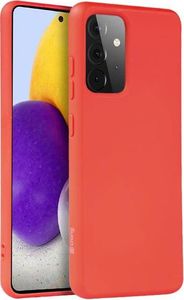 Crong Crong Color Cover - Etui Samsung Galaxy A72 (czerwony) 1