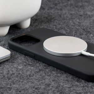 Crong Crong Color Cover Magnetic - Etui iPhone 12 Pro Max MagSafe (czarny) 5