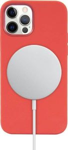 Crong Crong Color Cover Magnetic - Etui iPhone 12 Pro Max MagSafe (czerwony) 2
