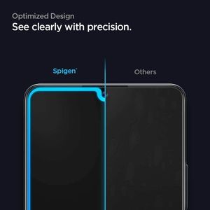 Crong SZKŁO HARTOWANE SPIGEN GLASS FC GALAXY A42 5G BLACK 3