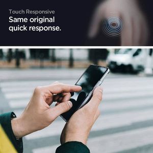 Crong SZKŁO HARTOWANE SPIGEN GLASS FC GALAXY A42 5G BLACK 6