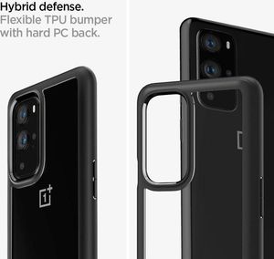 Crong SPIGEN ULTRA HYBRID ONEPLUS 9 PRO MATTE BLACK 5