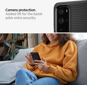 Crong SPIGEN LIQUID AIR ONEPLUS 9 PRO MATTE BLACK 5