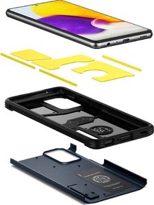 Crong SPIGEN TOUGH ARMOR GALAXY A72 METAL SLATE 6