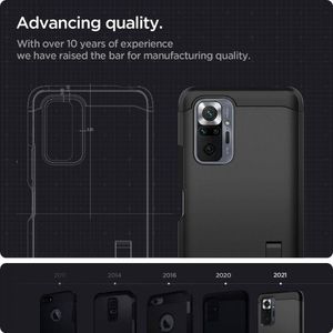 Crong SPIGEN TOUGH ARMOR XIAOMI REDMI NOTE 10 PRO BLACK 11