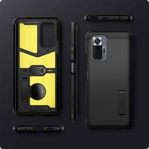 Crong SPIGEN TOUGH ARMOR XIAOMI REDMI NOTE 10 PRO BLACK 9