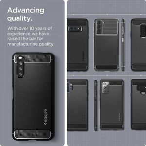 Crong SPIGEN RUGGED ARMOR SONY XPERIA 10 III MATTE BLACK 4