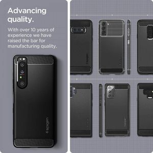 Spigen SPIGEN RUGGED ARMOR SONY XPERIA 1 III MATTE BLACK 4
