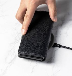 Ringke Ringke Folio Signature skórzane etui z klapką do Samsung Galaxy Z Fold 2 5G czarny (FSS87R55) 8