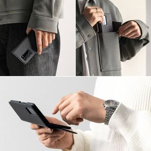 Ringke Ringke Folio Signature skórzane etui z klapką do Samsung Galaxy Z Fold 2 5G czarny (FSS87R55) 9