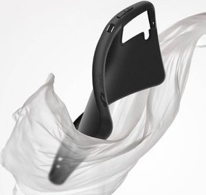 Ringke Ringke Air S ultracienkie żelowe etui pokrowiec Samsung Galaxy S21 5G czarny (ADSG0028) 6