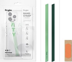 Ringke Ringke Band Strap samoprzylepny pasek uchwyt do telefonu na etui (Ticket Band 2) czerwony (ST54365RS) 10