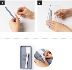 Ringke Ringke Band Strap samoprzylepny pasek uchwyt do telefonu na etui (Ticket Band) żółty (ST54358RS) 8