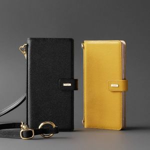 Ringke Ringke Folio Signature skórzane etui z klapką i paskiem na ramię do Samsung Galaxy Note 20 Ultra czarny (FS81R55) 2