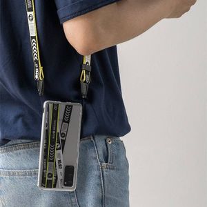 Ringke Ringke Fusion Design pancerne etui pokrowiec z żelową ramką Samsung Galaxy S20 FE 5G czarny (Ticket band) (GNSG0022) 8