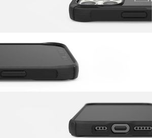 Ringke Ringke Fusion X Design etui pancerny pokrowiec z ramką iPhone 12 Pro / iPhone 12 czarny (Ticket band) (XDAP0022) 2