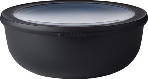 Mepal Zestaw 4 misek Cirqula okrągła 350 750 1250 2250 Nordic Black 106232041100 6