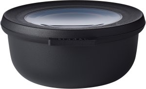 Mepal Zestaw 4 misek Cirqula okrągła 350 750 1250 2250 Nordic Black 106232041100 3