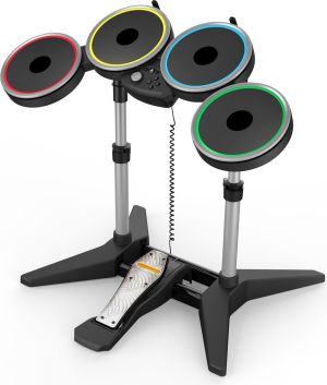 Zestaw muzyczny Band-in-a-Box do Rock Band 4 (Gra + gitara + Perkusja + Mikrofon) PS4 4