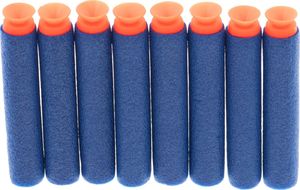 KIK Wyrzutnia karabin maszynowy NERF 8 strzałek tarcza 10