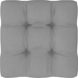 vidaXL Poduszka na sofę z palet, szara, 60x60x12 cm (314378) 1
