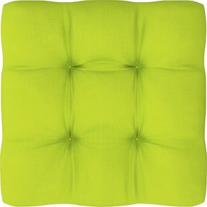 vidaXL Poduszka na sofę z palet, jasnozielona, 80x80x12 cm (314410) 1