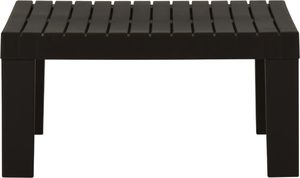 vidaXL Zestaw wypoczynkowy do ogrodu poduszki plastik szary 5