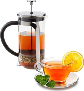 NAVA Zaparzacz imbryk DZBANEK szklany z tłokiem do zaparzania kawy herbaty ziół 0,6L 2