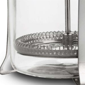 NAVA Zaparzacz imbryk DZBANEK szklany z tłokiem do zaparzania kawy herbaty ziół 0,6L 5