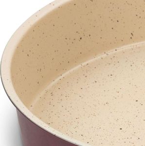 NAVA Tortownica forma blacha okrągła ceramiczna granitowa TERRESTRIAL do pieczenia ciasta biszkoptu tortu pizzy 36 cm 4