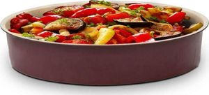 NAVA Tortownica forma blacha okrągła ceramiczna granitowa TERRESTRIAL do pieczenia ciasta biszkoptu tortu pizzy 36 cm 6