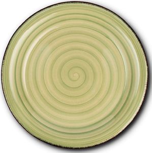 NAVA Talerz ceramiczny OIL GREEN obiadowy płytki na obiad 27 cm 1