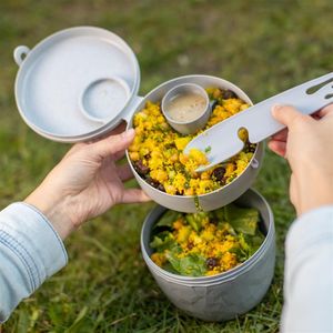 Koziol Pojemnik Bento Club grey 3198672 3