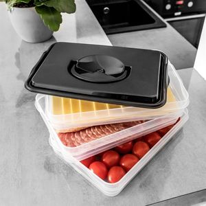 Vilde Pojemnik organizer na wędliny sery 3-poziomowy do lodówki 2