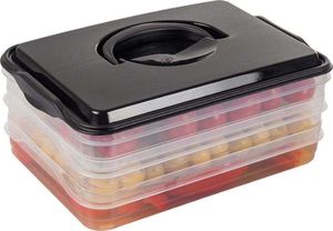 Vilde Pojemnik organizer na wędliny sery 3-poziomowy do lodówki 7